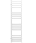 Полотенцесушитель водяной Deffi Magnus П16 400х1200 боковое правое подключение белый A.MA.120.40.16.W.C