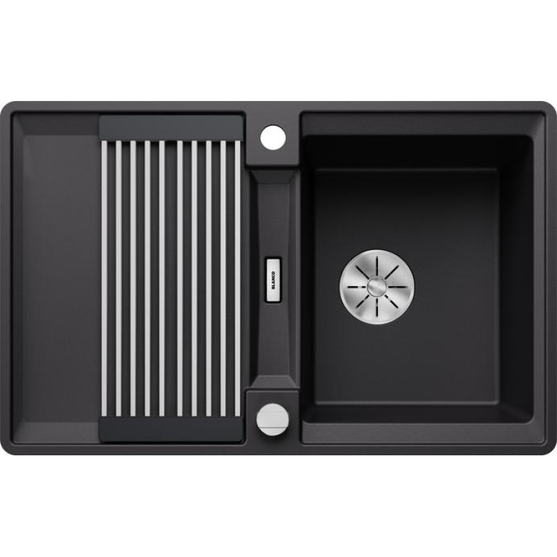 Мойка для кухни Blanco ADIRA 45 S-F SILGRANIT чёрный 527593