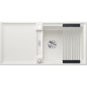 Мийка для кухні прямокутна Blanco ADIRA XL 6 S SILGRANIT білий 527621