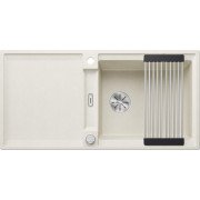 Мийка для кухні прямокутна Blanco ADIRA XL 6 S SILGRANIT ніжний білий 527622