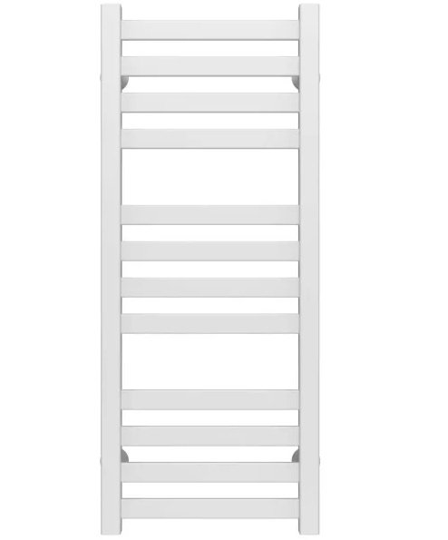 Полотенцесушитель водяной Deffi Magnus П12 400х800 нижнее подключение белый A.MA.80.40.12.W.A