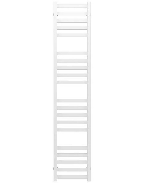 Сушка для рушників водяна Deffi Magnus П20 400х1600 бічне ліве підключення білий A.MA.160.40.20.W.B