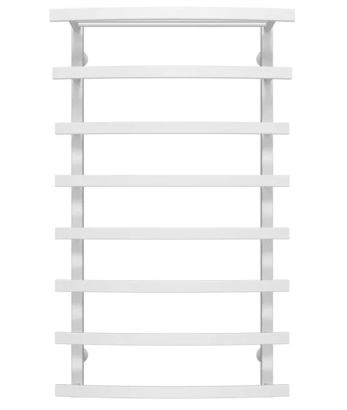 Полотенцесушитель водяной Deffi Lotos П8 400х1000 боковое правое подключение белый A.LO.100.40.8.W.C