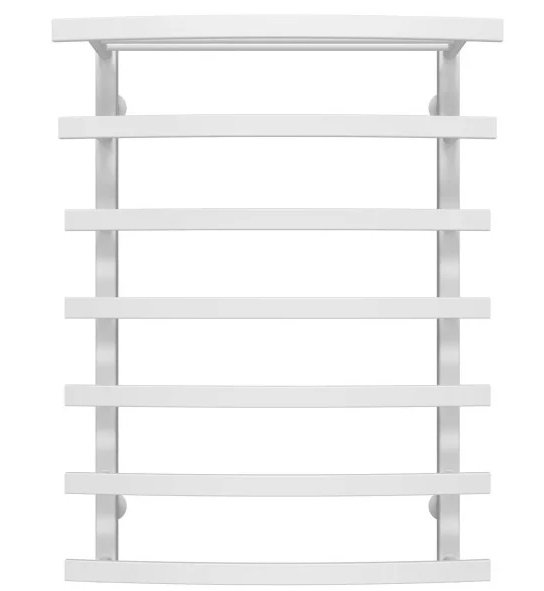 Сушка для рушників водяна Deffi Lotos П7 400х800 бічне ліве підключення білий A.LO.80.40.7.W.B