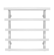 Полотенцесушитель водяной Deffi Lotos П5 500х600 боковое правое подключение белый A.LO.60.50.5.W.C