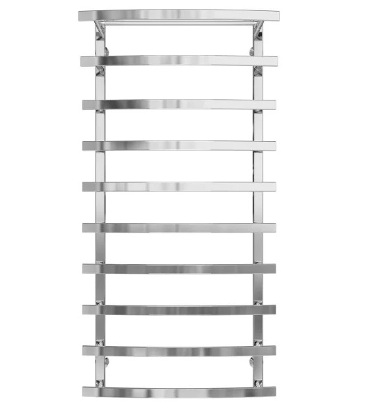 Полотенцесушитель водяной Deffi Lotos П10 500х1200 нижнее подключение хром A.LO.120.50.10.C.A