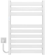 Электрический полотенцесушитель Deffi Victoria П9 500х800 левое подключение WD04 белый A.VI.80.50.9.E.W.L.4