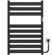 Електрична сушарка для рушників Deffi Victoria П9 500х800 праве підключення JD04 чорний A.VI.80.50.9.E.B.R.2