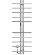 Электрический полотенцесушитель Deffi Gray П10 60х1450 левое подключение JD03 хром A.GY.145.6.10.E.C.L.1