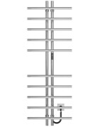 Электрический полотенцесушитель Deffi Gray П10 60х1450 правое подключение JD03 хром A.GY.145.6.10.E.C.R.1
