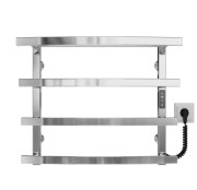 Электрический полотенцесушитель Deffi Lotos П4 400х500 правое подключение JD04 хром A.LO.50.40.4.E.C.R.2