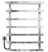 Электрический полотенцесушитель Deffi Lotos П7 400х800 левое подключение JD04 хром A.LO.80.40.7.E.C.L.2