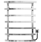 Электрический полотенцесушитель Deffi Lotos П7 400х800 правое подключение JD04 хром A.LO.80.40.7.E.C.R.2