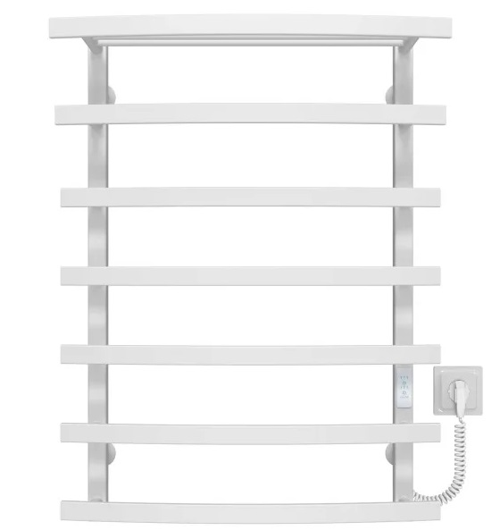 Електрична сушарка для рушників Deffi Lotos П7 400х800 праве підключення WD04 білий A.LO.80.40.7.E.W.R.4