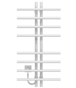Электрический полотенцесушитель Deffi Gray П8 60х1000 левое подключение WD03 белый A.GY.100.6.8.E.W.L.3