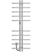 Электрический полотенцесушитель Deffi Gray П10 60х1450 левое подключение JD03 хром A.GY.145.6.10.E.C.L.1
