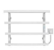 Електрична сушарка для рушників Deffi Lotos П4 400х500 праве підключення WD04 білий A.LO.50.40.4.E.W.R.4