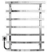 Электрический полотенцесушитель Deffi Lotos П7 400х800 левое подключение JD04 хром A.LO.80.40.7.E.C.L.2