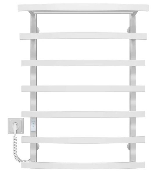 Електрична сушарка для рушників Deffi Lotos П7 400х800 ліве підключення WD04 білий A.LO.80.40.7.E.W.L.4