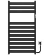 Электрический полотенцесушитель Deffi Victoria П11 500х1000 правое подключение JD04 черный A.VI.100.50.11.E.B.R.2