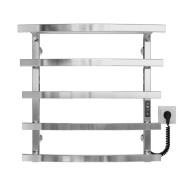 Электрический полотенцесушитель Deffi Lotos П5 500х600 правое подключение JD04 хром A.LO.60.50.5.E.C.R.2