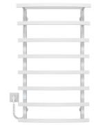 Электрический полотенцесушитель Deffi Lotos П8 500х1000 левое подключение WD04 белый A.LO.100.50.8.E.W.L.4