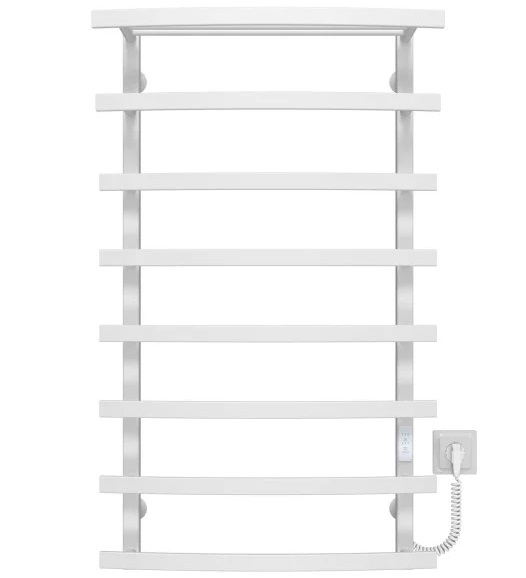Електрична сушарка для рушників Deffi Lotos П8 500х1000 праве підключення WD04 білий A.LO.100.50.8.E.W.R.4