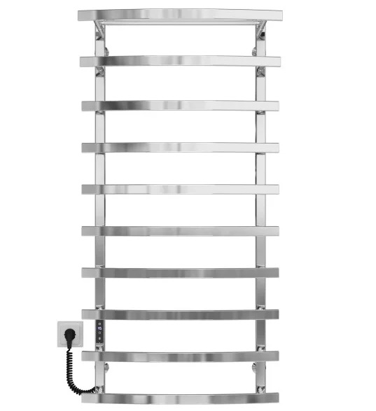 Електрична сушарка для рушників Deffi Lotos П10 500х1200 ліве підключення JD04 хром A.LO.120.50.10.E.C.L.2