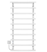 Электрический полотенцесушитель Deffi Lotos П10 400х1200 левое подключение WD04 белый A.LO.120.40.10.E.W.L.4