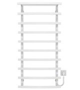 Електрична сушарка для рушників Deffi Lotos П10 400х1200 праве підключення WD04 білий A.LO.120.40.10.E.W.R.4