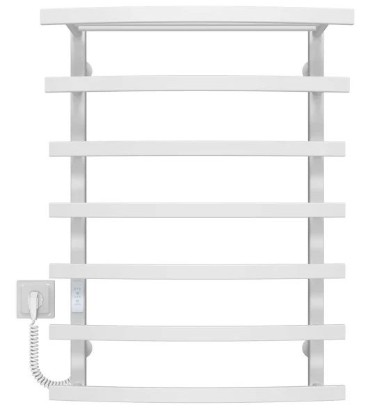 Електрична сушарка для рушників Deffi Lotos П7 500х800 ліве підключення WD04 білий A.LO.80.50.7.E.W.L.4