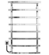 Электрический полотенцесушитель Deffi Lotos П8 500х1000 левое подключение JD04 хром A.LO.100.50.8.E.C.L.2