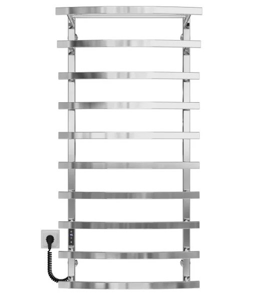 Электрический полотенцесушитель Deffi Lotos П10 500х1200 левое подключение JD04 хром A.LO.120.50.10.E.C.L.2