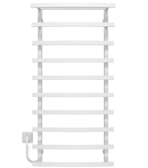 Електрична сушарка для рушників Deffi Lotos П10 500х1200 ліве підключення WD04 білий A.LO.120.50.10.E.W.L.4