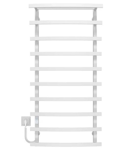 Электрический полотенцесушитель Deffi Lotos П10 400х1200 левое подключение WD04 белый A.LO.120.40.10.E.W.L.4
