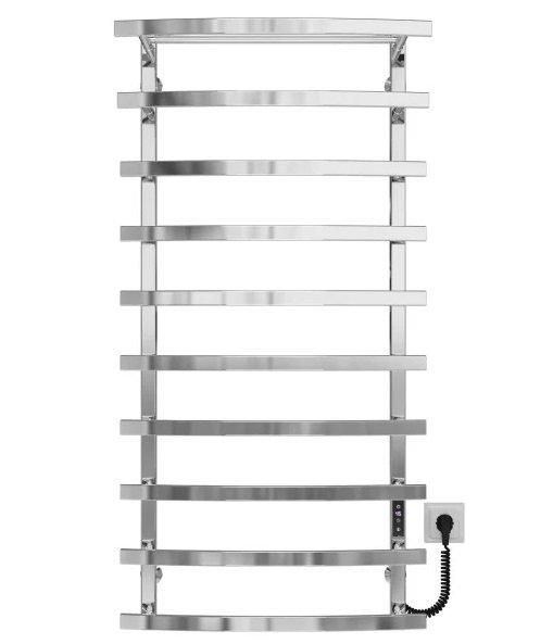 Электрический полотенцесушитель Deffi Lotos П10 400х1200 правое подключение JD04 хром A.LO.120.40.10.E.C.R.2