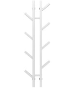 Полотенцесушитель водяной Deffi Sakura П8 100х1200 нижнее подключение белый A.SR.120.10.8.W.A