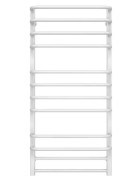 Сушка для рушників водяна Deffi Lux П12 400х1100 нижнє підключення білий A.LU.110.40.12.W.A