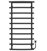 Электрический полотенцесушитель Deffi Lotos П10 500х1200 правое подключение JD04 черный A.LO.120.50.10.E.B.R.2