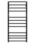 Сушка для рушників водяна Deffi Lux П12 400х1100 нижнє підключення чорний A.LU.110.40.12.B.A