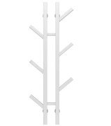 Полотенцесушитель водяной Deffi Sakura П6 100х1000 нижнее подключение белый A.SR.100.10.6.W.A