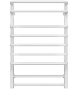 Полотенцесушитель водяной Deffi Lux П9 500х800 боковое левое подключение белый A.LU.80.50.9.W.B