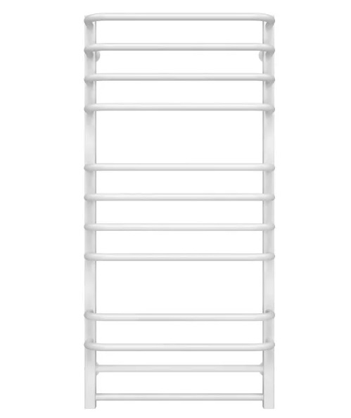 Полотенцесушитель водяной Deffi Lux П12 500х1100 нижнее подключение белый A.LU.110.50.12.W.A