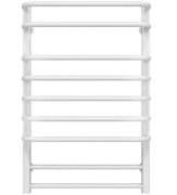 Полотенцесушитель водяной Deffi Lux П9 500х800 боковое правое подключение белый A.LU.80.50.9.W.C