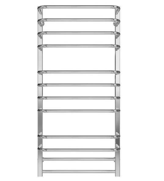 Полотенцесушитель водяной Deffi Lux П12 500х1100 боковое правое подключение хром A.LU.110.50.12.C.C