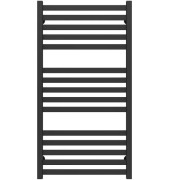 Сушка для рушників водяна Deffi Magnus П15 500х1000 нижнє підключення чорний A.MA.100.50.15.B.A