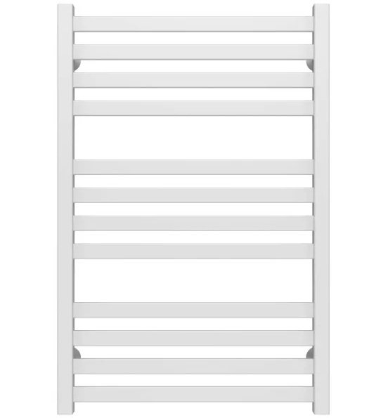 Полотенцесушитель водяной Deffi Magnus П12 500х800 боковое левое подключение белый A.MA.80.50.12.W.B
