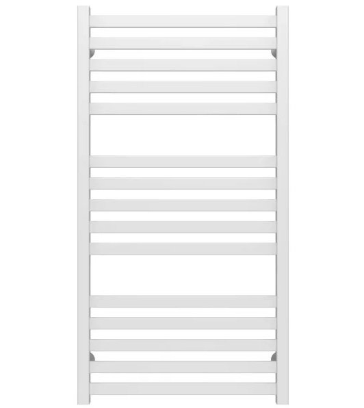 Сушка для рушників водяна Deffi Magnus П15 500х1000 нижнє підключення білий A.MA.100.50.15.W.A