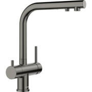 Смеситель для кухни Blanco FONTAS II нержавеющая сталь сатиновая темная сталь 527736