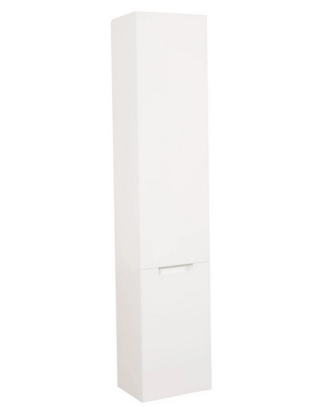 Пенал для ванной Аквародос Инфинити подвесной 35х26х165 см ДСП/МДФ белый АР000039658